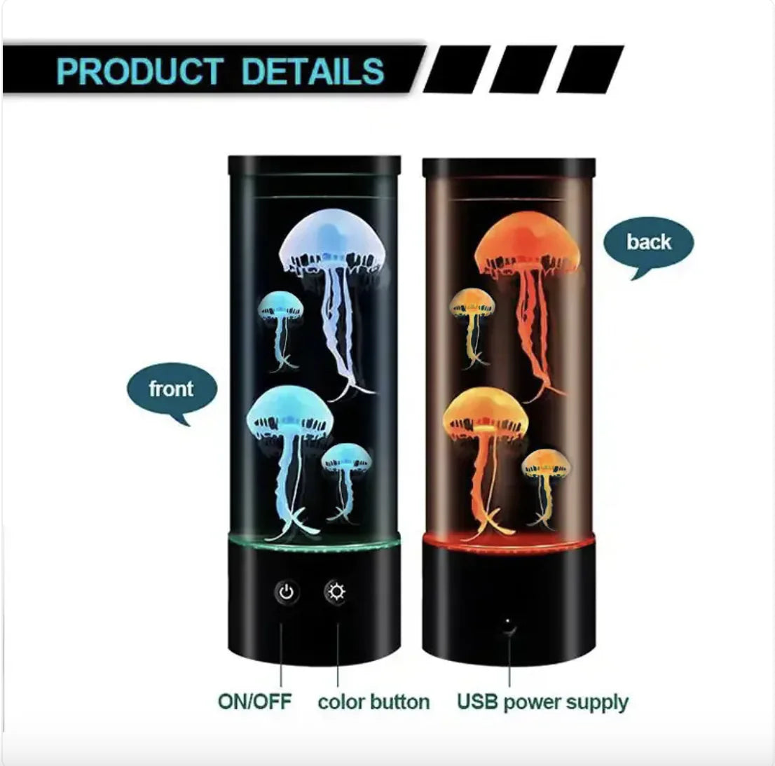 Jellyfish Aquarium Lamp